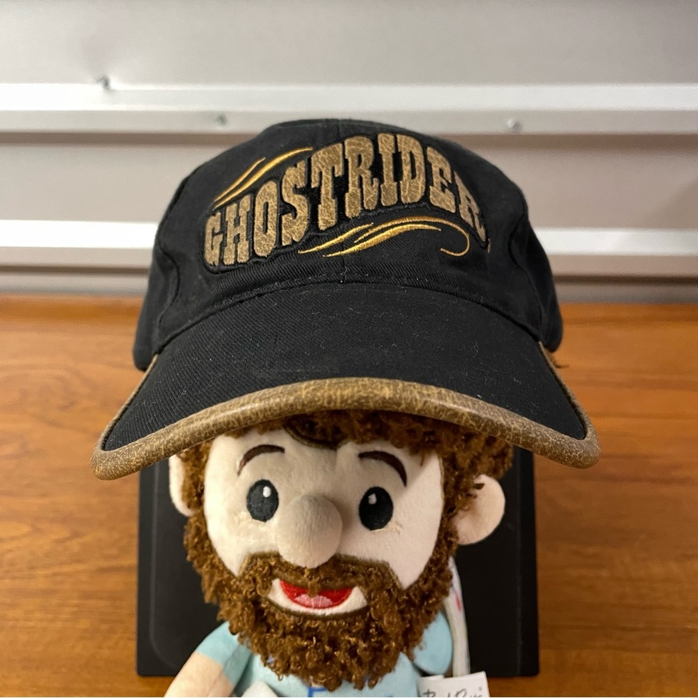 Knott’s Berry Farm Ghostrider Wooden Roller Coaster Snoopy Black Baseball Cap